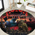 New Zealand ANZAC Day Round Carpet Tui Bird and Kiwi Bird Soldier - Forever in My Thoughts