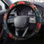 New Zealand ANZAC Day Steering Wheel Cover Tui Bird and Kiwi Bird Soldier - Forever in My Thoughts