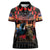 New Zealand ANZAC Day Women Polo Shirt Tui Bird and Kiwi Bird Soldier - Forever in My Thoughts