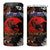 Australia and New Zealand ANZAC Day 4 in 1 Can Cooler Tumbler Aboriginal and Maori Art Pattern Gallipoli Lest We Forget