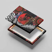 Australia and New Zealand ANZAC Day Canvas Wall Art Aboriginal and Maori Art Pattern - Gallipoli Lest We Forget LT03 - Polynesian Pride