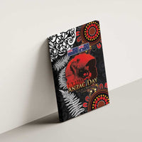 Australia and New Zealand ANZAC Day Canvas Wall Art Aboriginal and Maori Art Pattern - Gallipoli Lest We Forget LT03 - Polynesian Pride