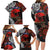 Australia and New Zealand ANZAC Day Family Matching Long Sleeve Bodycon Dress and Hawaiian Shirt Aboriginal and Maori Art Pattern - Gallipoli Lest We Forget