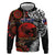 Australia and New Zealand ANZAC Day Hoodie Aboriginal and Maori Art Pattern - Gallipoli Lest We Forget