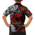 Australia and New Zealand ANZAC Day Kid Hawaiian Shirt Aboriginal and Maori Art Pattern - Gallipoli Lest We Forget