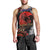 Australia and New Zealand ANZAC Day Men Tank Top Aboriginal and Maori Art Pattern - Gallipoli Lest We Forget