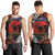 Australia and New Zealand ANZAC Day Men Tank Top Aboriginal and Maori Art Pattern - Gallipoli Lest We Forget