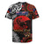 Australia and New Zealand ANZAC Day Rugby Jersey Aboriginal and Maori Art Pattern - Gallipoli Lest We Forget