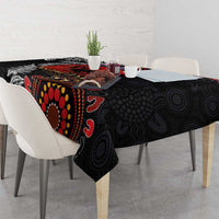 Australia and New Zealand ANZAC Day Tablecloth Aboriginal and Maori Art Pattern - Gallipoli Lest We Forget LT03 - Polynesian Pride