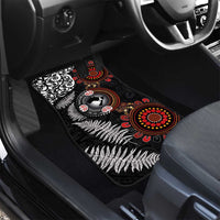 Australia and New Zealand Together Car Mats Aboriginal and Maori Art Tattoo LT03 - Polynesian Pride