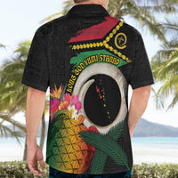 Vanuatu Selebretem 44th Indipendens Dei Hawaiian Shirt Sand Drawing Turtle Melanesian Vibes LT03 - Polynesian Pride