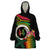 Vanuatu Selebretem 44th Indipendens Dei Wearable Blanket Hoodie Sand Drawing Turtle Melanesian Vibes