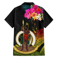 Vanuatu Ni-Van Hawaiian Shirt Coat of Arms Sand Drawing LT03 - Polynesian Pride