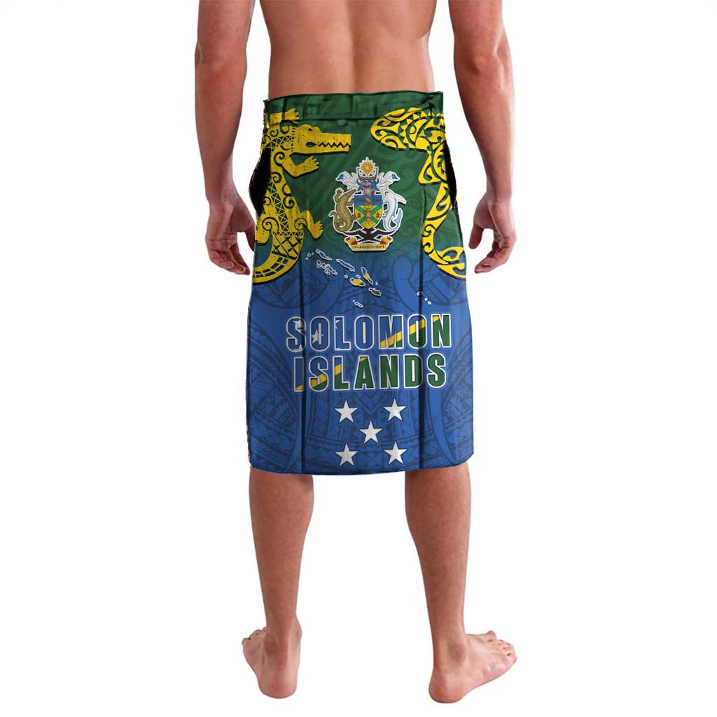 Solomon Islands Lavalava The Guardians-Tribal Crocodile and Shark Melanesian Tattoo