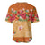 Hawaii Hibiscus Baseball Jersey Turtles and Tribal Motifs Vintage Floral Style