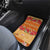 Hawaii Hibiscus Car Mats Turtles and Tribal Motifs Vintage Floral Style