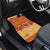 Hawaii Hibiscus Car Mats Turtles and Tribal Motifs Vintage Floral Style