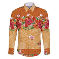 Hawaii Hibiscus Family Matching Mermaid Dress and Hawaiian Shirt Turtles and Tribal Motifs Vintage Floral Style