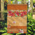 Hawaii Hibiscus Garden Flag Turtles and Tribal Motifs Vintage Floral Style