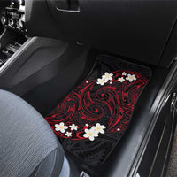 French Polynesia Tiare Day Car Mats Seal and Polynesian Pattern LT03 - Polynesian Pride
