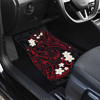 French Polynesia Tiare Day Car Mats Seal and Polynesian Pattern LT03 - Polynesian Pride