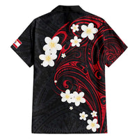 French Polynesia Tiare Day Family Matching Off Shoulder Short Dress and Hawaiian Shirt Seal and Polynesian Pattern LT03 - Polynesian Pride