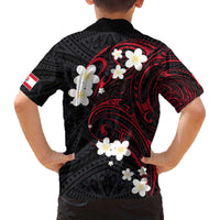 French Polynesia Tiare Day Family Matching Puletasi and Hawaiian Shirt Seal and Polynesian Pattern LT03 - Polynesian Pride