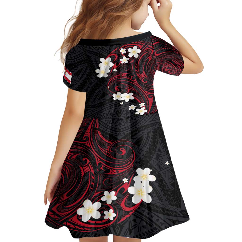 French Polynesia Tiare Day Family Matching Summer Maxi Dress and Hawaiian Shirt Seal and Polynesian Pattern LT03 - Polynesian Pride