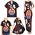 French Polynesia Tiare Day Family Matching Tank Maxi Dress and Hawaiian Shirt Seal and Polynesian Pattern