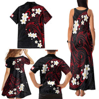 French Polynesia Tiare Day Family Matching Tank Maxi Dress and Hawaiian Shirt Seal and Polynesian Pattern LT03 - Polynesian Pride