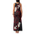 French Polynesia Tiare Day Family Matching Tank Maxi Dress and Hawaiian Shirt Seal and Polynesian Pattern