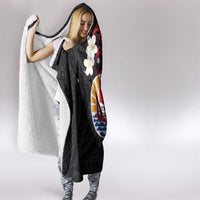 French Polynesia Tiare Day Hooded Blanket Seal and Polynesian Pattern LT03 - Polynesian Pride