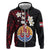 French Polynesia Tiare Day Hoodie Seal and Polynesian Pattern