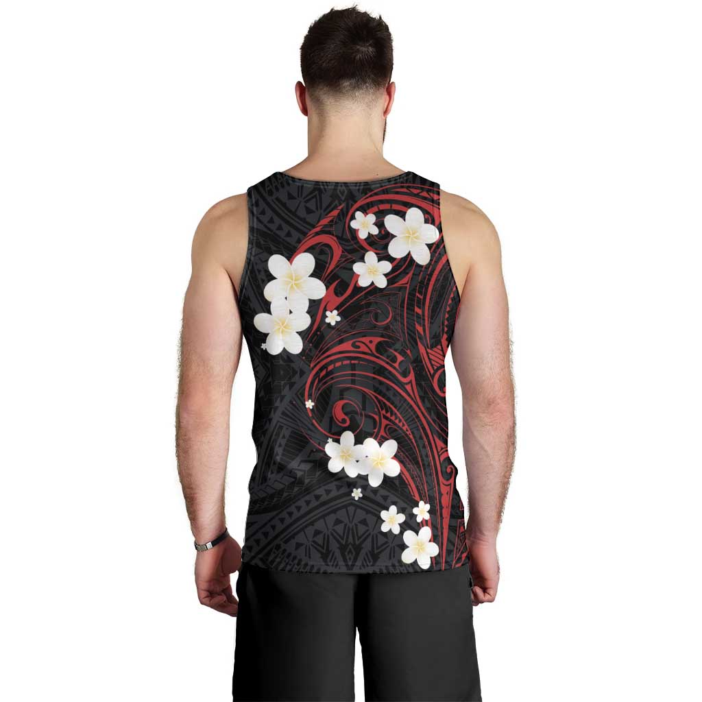 French Polynesia Tiare Day Men Tank Top Seal and Polynesian Pattern LT03 - Polynesian Pride