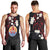 French Polynesia Tiare Day Men Tank Top Seal and Polynesian Pattern