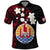 French Polynesia Tiare Day Polo Shirt Seal and Polynesian Pattern