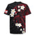 French Polynesia Tiare Day Rugby Jersey Seal and Polynesian Pattern