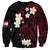 French Polynesia Tiare Day Sweatshirt Seal and Polynesian Pattern