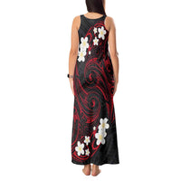 French Polynesia Tiare Day Tank Maxi Dress Seal and Polynesian Pattern LT03 - Polynesian Pride