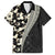 Bula Hibiscus Festival Family Matching Tank Maxi Dress and Hawaiian Shirt Tapa Pattern Half Style