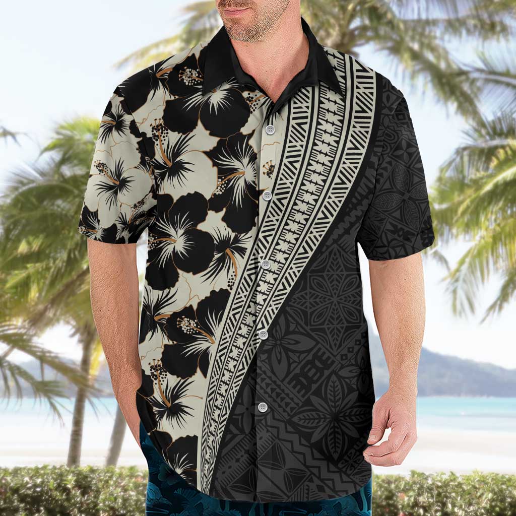 Bula Hibiscus Festival Hawaiian Shirt Tapa Pattern Half Style LT03 - Polynesian Pride