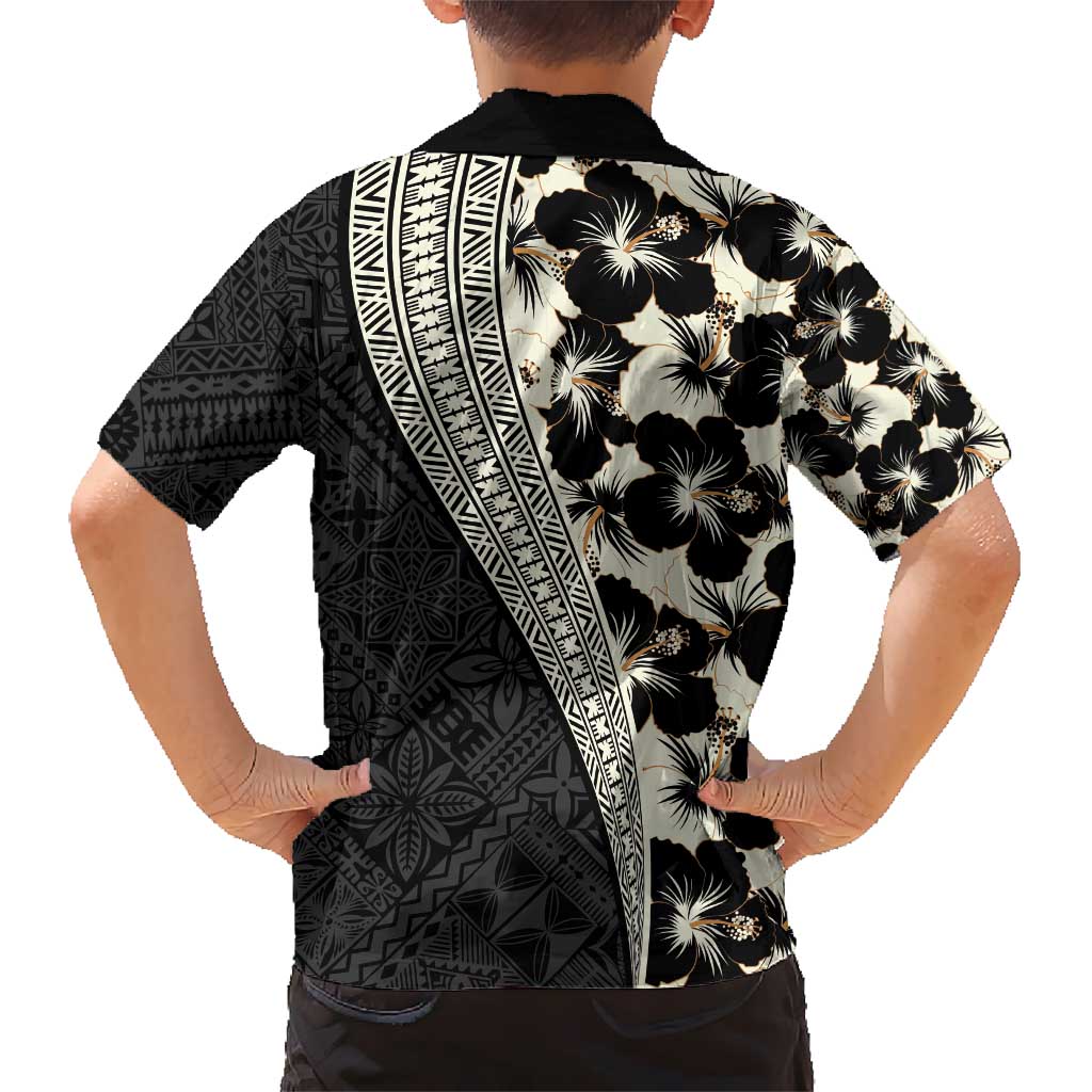 Bula Hibiscus Festival Hawaiian Shirt Tapa Pattern Half Style LT03 - Polynesian Pride