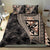 Bula Hibiscus Festival Bedding Set Fijian Masi Pattern Half Style