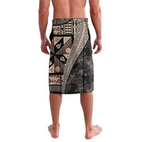 Bula Hibiscus Festival Lavalava Fijian Masi Pattern Half Style