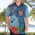 Fiji Day Hawaiian Shirt Tapa Pattern and Hibiscus Flower