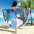 Aloha Hawaiian Monk Seal Beach Blanket Polynesian Tattoo The Ocean and Undersea Vibe