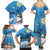 Aloha Hawaiian Monk Seal Family Matching Summer Maxi Dress and Hawaiian Shirt Polynesian Tattoo The Ocean and Undersea Vibe