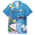 Aloha Hawaiian Monk Seal Family Matching Summer Maxi Dress and Hawaiian Shirt Polynesian Tattoo The Ocean and Undersea Vibe