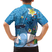 Aloha Hawaiian Monk Seal Kid Hawaiian Shirt Polynesian Tattoo The Ocean and Undersea Vibe