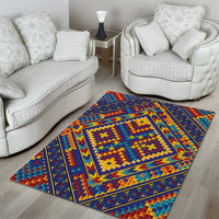 Kolose-Tuvalu Crochet Area Rug with Polynesian and Pacific Tattoos - Polynesian Pride